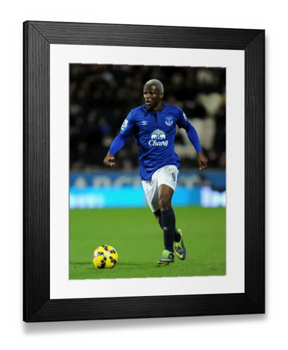Framed Print : Arouna Kone in Action: Everton vs. Hull City - Barclays Premier League Framed Print : Arouna Kone in Action: Everton vs. Hull City - Barclays Premier League