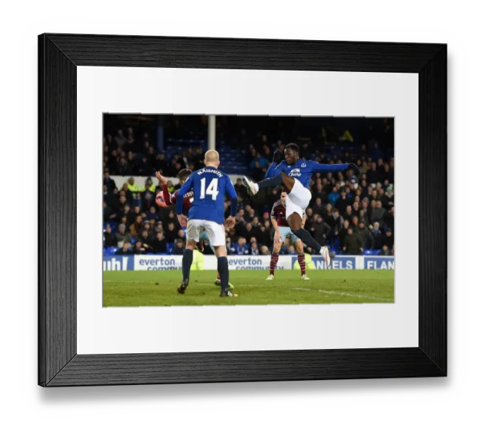 Framed Print : Romelu Lukaku Scores the Opener: Everton's FA Cup Victory over West Ham United at Goodison Park Framed Print : Romelu Lukaku Scores the Opener: Everton's FA Cup Victory over West Ham United at Goodison Park