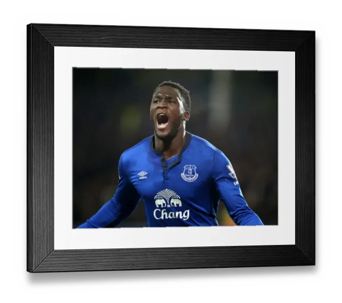 Framed Print : Romelu Lukaku's FA Cup Stunner: Everton's First Goal vs West Ham at Goodison Park Framed Print : Romelu Lukaku's FA Cup Stunner: Everton's First Goal vs West Ham at Goodison Park