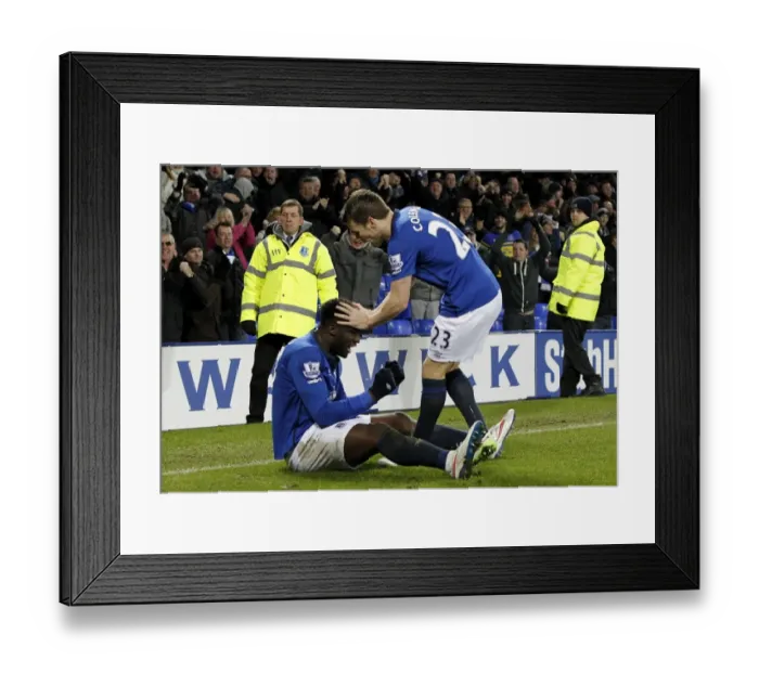 Framed Print : Romelu Lukaku's Thrilling FA Cup Goal Celebration: Everton vs. West Ham at Goodison Park Framed Print : Romelu Lukaku's Thrilling FA Cup Goal Celebration: Everton vs. West Ham at Goodison Park