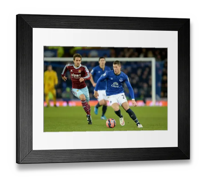 Framed Print : FA Cup Third Round: Everton's Ross Barkley Shines in Epic Performance Against West Ham United at Goodison Park Framed Print : FA Cup Third Round: Everton's Ross Barkley Shines in Epic Performance Against West Ham United at Goodison Park