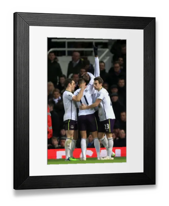 Framed Print : Double Trouble: Lukaku Scores Brace in Everton's FA Cup Replay Win vs. West Ham Framed Print : Double Trouble: Lukaku Scores Brace in Everton's FA Cup Replay Win vs. West Ham