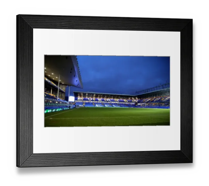 Framed Print : Everton's Premier Battlefield: A Glimpse into Goodison Park Before the Clash with West Bromwich Albion Framed Print : Everton's Premier Battlefield: A Glimpse into Goodison Park Before the Clash with West Bromwich Albion