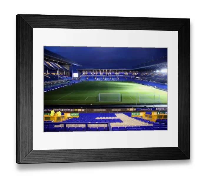 Framed Print : Barclays Premier League - Everton v West Bromwich Albion - Goodison Park Framed Print : Barclays Premier League - Everton v West Bromwich Albion - Goodison Park