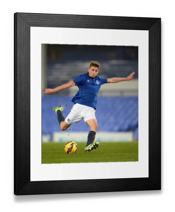 Framed Print : Determined Joseph Williams Rallies Everton in FA Youth Cup Showdown Against Southampton at Goodison Park Framed Print : Determined Joseph Williams Rallies Everton in FA Youth Cup Showdown Against Southampton at Goodison Park