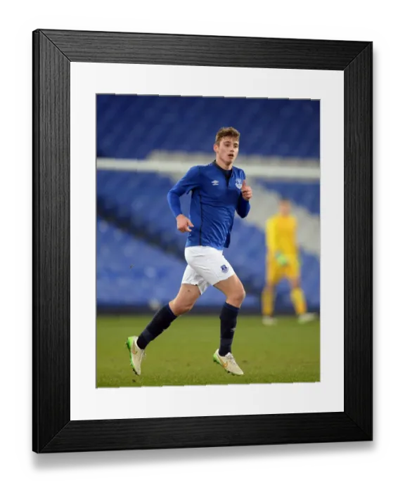 Framed Print : FA Youth Cup: Ryan Ledson's Brilliant Performance at Goodison Park as Everton Tops Southampton