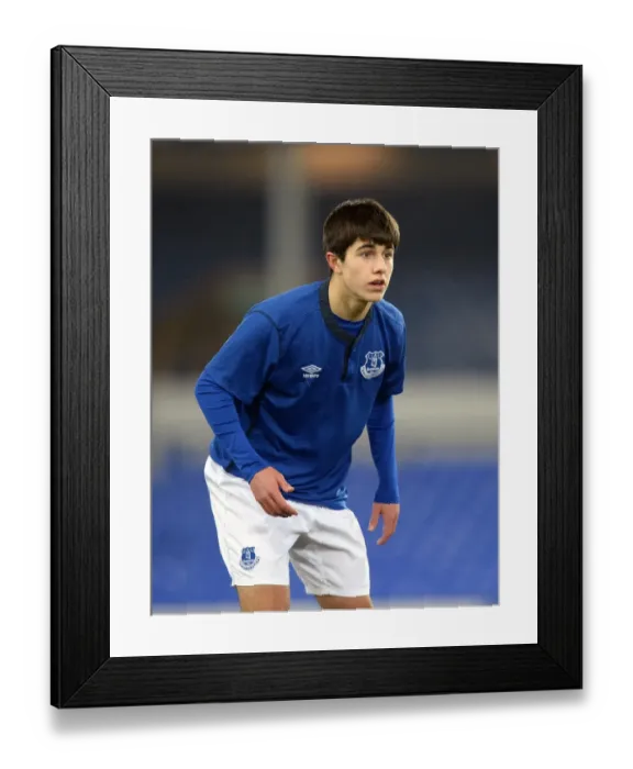 Framed Print : Everton's Liam Walsh Dazzles in FA Youth Cup Victory over Southampton (Fourth Round) at Goodison Park Framed Print : Everton's Liam Walsh Dazzles in FA Youth Cup Victory over Southampton (Fourth Round) at Goodison Park