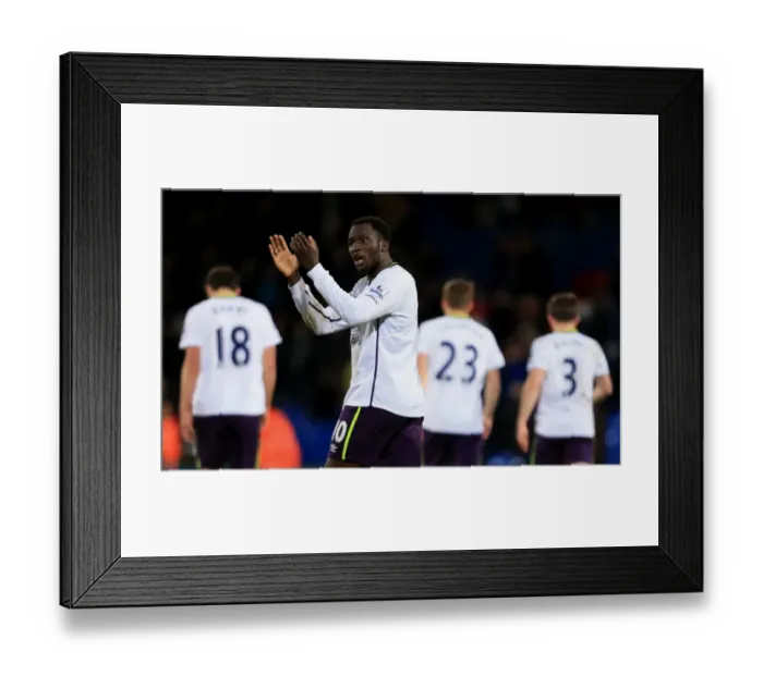 Framed Print : Everton's Lukaku: Premier League Victory Celebration at Selhurst Park Framed Print : Everton's Lukaku: Premier League Victory Celebration at Selhurst Park