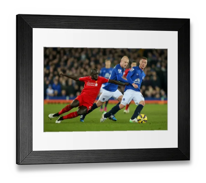 Framed Print : Clash at Goodison Park: McCarthy, Naismith vs Sakho Framed Print : Clash at Goodison Park: McCarthy, Naismith vs Sakho