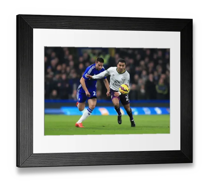Framed Print : Azpilicueta vs. Lennon: A Premier League Battle at Stamford Bridge Framed Print : Azpilicueta vs. Lennon: A Premier League Battle at Stamford Bridge