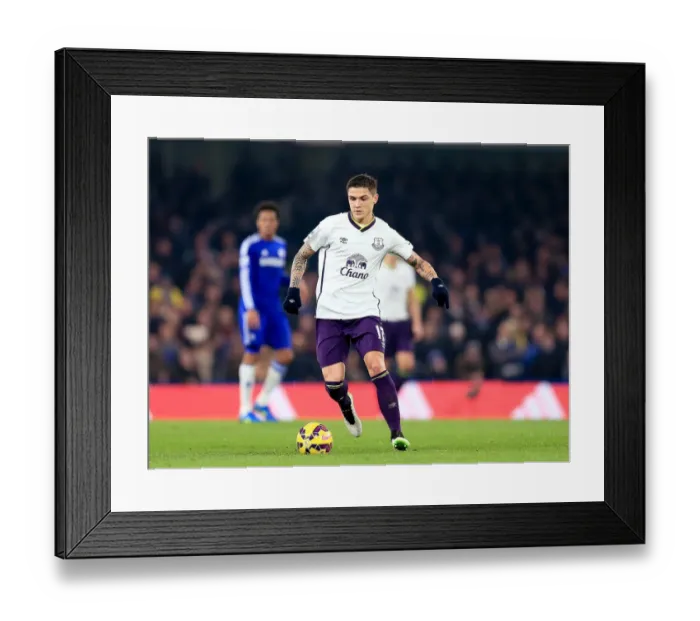 Framed Print : Muhamed Besic vs. Chelsea: Everton's Midfielder Faces Off at Stamford Bridge - Barclays Premier League Framed Print : Muhamed Besic vs. Chelsea: Everton's Midfielder Faces Off at Stamford Bridge - Barclays Premier League