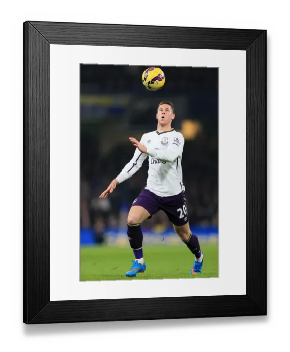 Framed Print : Ross Barkley in Action: Premier League Clash at Stamford Bridge - Chelsea vs. Everton