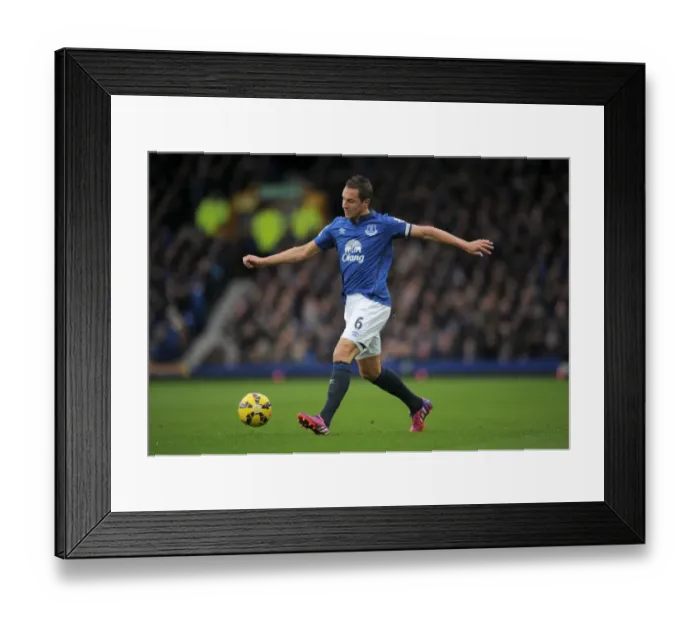 Framed Print : Phil Jagielka at Goodison Park: Everton vs Leicester City - Barclays Premier League Framed Print : Phil Jagielka at Goodison Park: Everton vs Leicester City - Barclays Premier League