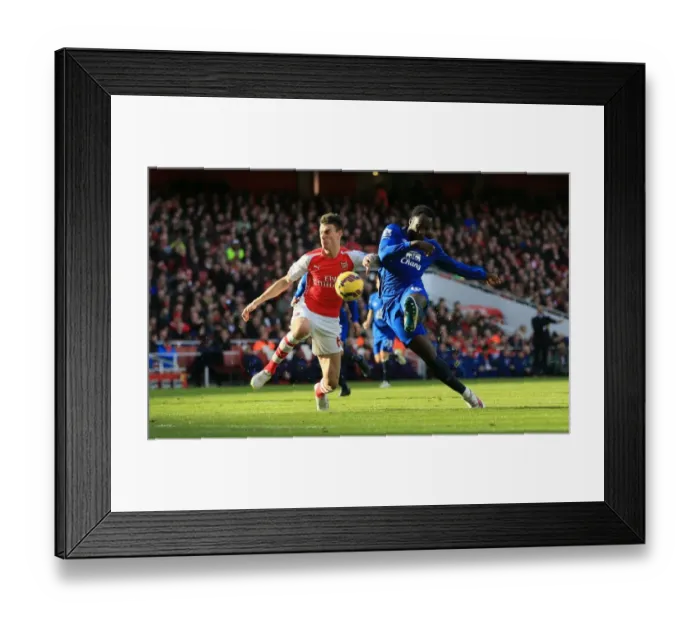Framed Print : Intense Rivalry: Lukaku vs. Koscielny - Premier League Showdown: Arsenal vs. Everton Framed Print : Intense Rivalry: Lukaku vs. Koscielny - Premier League Showdown: Arsenal vs. Everton