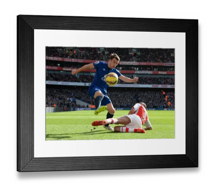 Framed Print : Premier League Rivalry: Gibbs vs. Coleman Clash - Arsenal vs. Everton Framed Print : Premier League Rivalry: Gibbs vs. Coleman Clash - Arsenal vs. Everton