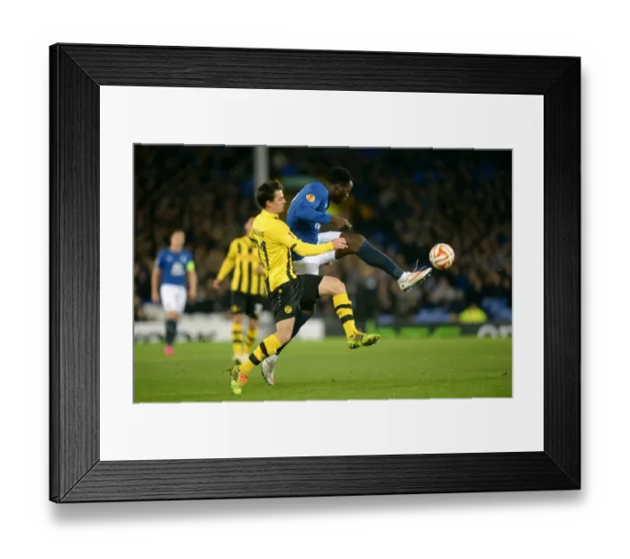 Framed Print : UEFA Europa League - Round of 32 - Second Leg - Everton v BSC Young Boys - Goodison Park