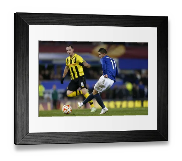 Framed Print : Mirallas's Brace: Everton Secures Europa League Victory over Young Boys (3-1) Framed Print : Mirallas's Brace: Everton Secures Europa League Victory over Young Boys (3-1)