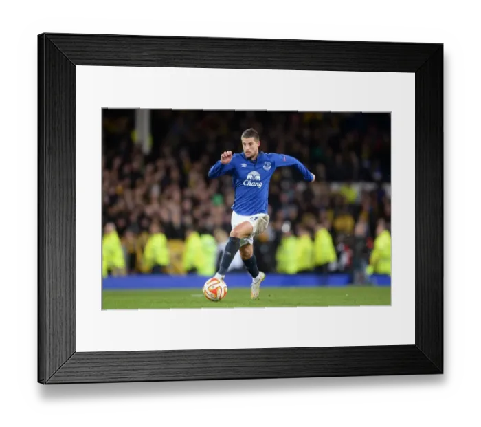 Framed Print : Mirallas in Action: Everton vs BSC Young Boys in Europa League at Goodison Park Framed Print : Mirallas in Action: Everton vs BSC Young Boys in Europa League at Goodison Park