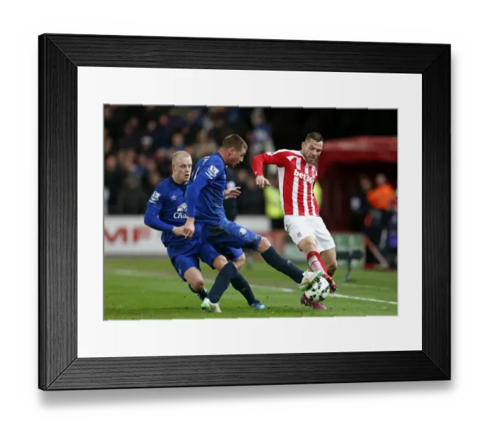 Framed Print : Battleground Britannia: McCarthy vs. Bardsley - A Premier League Showdown Framed Print : Battleground Britannia: McCarthy vs. Bardsley - A Premier League Showdown