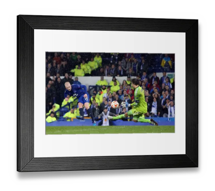 Framed Print : Naismith Scores First: Everton's Europa League Goal Against Dynamo Kiev Framed Print : Naismith Scores First: Everton's Europa League Goal Against Dynamo Kiev
