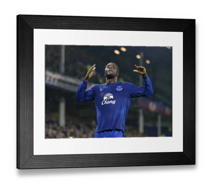 Framed Print : Romelu Lukaku Scores Penalty: Everton's Europa League Victory over Dynamo Kiev (Round of 16 - First Leg) Framed Print : Romelu Lukaku Scores Penalty: Everton's Europa League Victory over Dynamo Kiev (Round of 16 - First Leg)