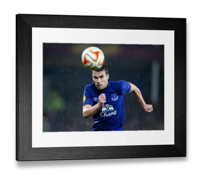 Framed Print : Seamus Coleman Kicks Off Everton's Europa League Battle Against Dynamo Kiev at Goodison Park Framed Print : Seamus Coleman Kicks Off Everton's Europa League Battle Against Dynamo Kiev at Goodison Park