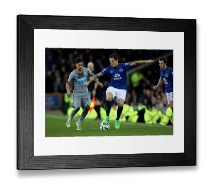 Framed Print : Besic vs Perez: A Premier League Battle at Goodison Park - Everton vs Newcastle United Framed Print : Besic vs Perez: A Premier League Battle at Goodison Park - Everton vs Newcastle United