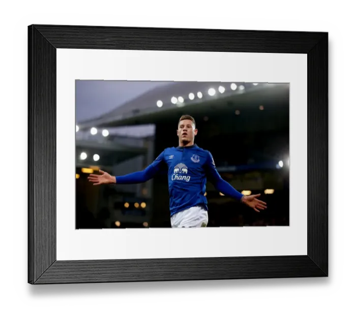 Framed Print : Ross Barkley Scores Third Goal: Everton's Victory Over Newcastle United in Barclays Premier League Framed Print : Ross Barkley Scores Third Goal: Everton's Victory Over Newcastle United in Barclays Premier League