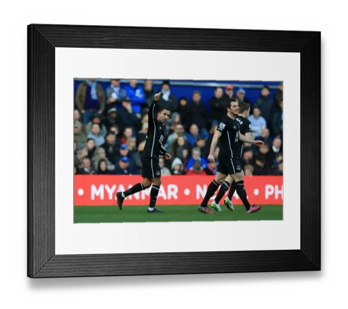 Framed Print : Aaron Lennon's Double: Everton's Second Goal vs. Queens Park Rangers (Barclays Premier League) Framed Print : Aaron Lennon's Double: Everton's Second Goal vs. Queens Park Rangers (Barclays Premier League)