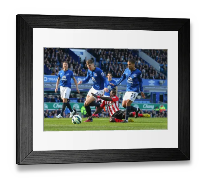 Framed Print : Everton's Stones and Lennon Deny Mane at Goodison Park: Everton vs Southampton, Premier League Framed Print : Everton's Stones and Lennon Deny Mane at Goodison Park: Everton vs Southampton, Premier League