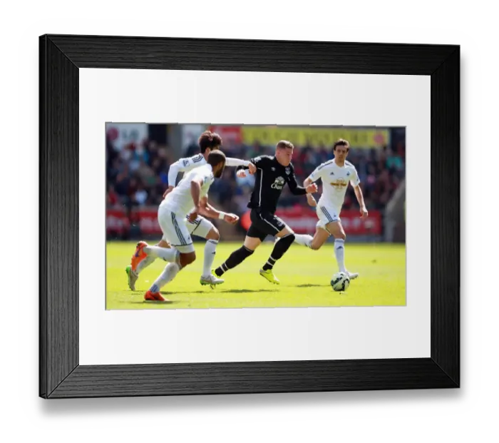 Framed Print : Ross Barkley in Action: Swansea City vs. Everton - Premier League Showdown at Liberty Stadium Framed Print : Ross Barkley in Action: Swansea City vs. Everton - Premier League Showdown at Liberty Stadium
