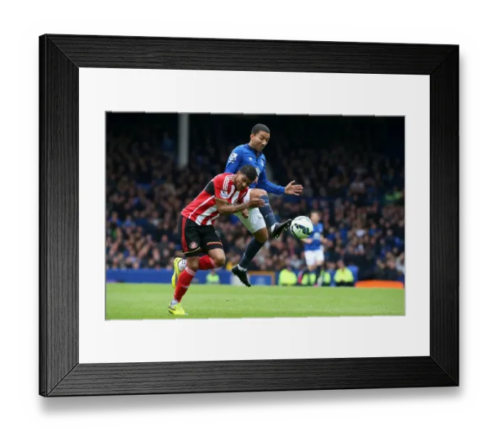 Framed Print : Lennon vs Van Aanholt: Intense Rivalry at Goodison Park, Everton vs Sunderland, Premier League 2015 Framed Print : Lennon vs Van Aanholt: Intense Rivalry at Goodison Park, Everton vs Sunderland, Premier League 2015