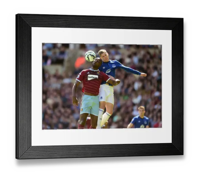 Framed Print : Intense Rivalry: Cole vs. Stones - West Ham United vs. Everton: A Battle for Supremacy Framed Print : Intense Rivalry: Cole vs. Stones - West Ham United vs. Everton: A Battle for Supremacy