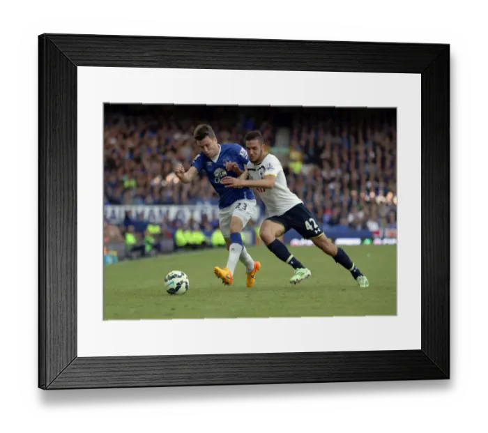 Framed Print : Battle for the Ball: Coleman vs. Bentaleb - Everton vs. Tottenham Football Rivalry Framed Print : Battle for the Ball: Coleman vs. Bentaleb - Everton vs. Tottenham Football Rivalry