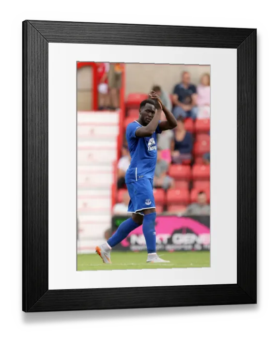 Framed Print : Everton's Pre-Season Glory: Romelu Lukaku's Hat-trick Against Swindon Town Framed Print : Everton's Pre-Season Glory: Romelu Lukaku's Hat-trick Against Swindon Town
