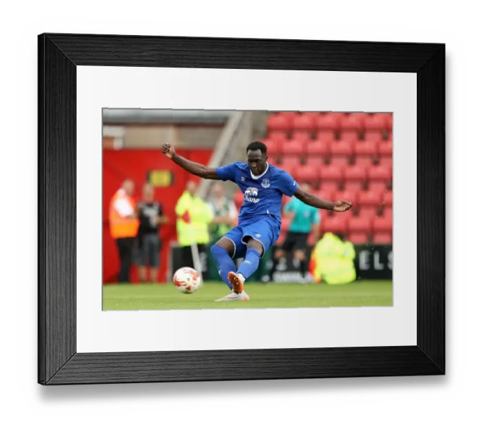Framed Print : Pre-season Friendly - Swindon Town v Everton - The County Ground Framed Print : Pre-season Friendly - Swindon Town v Everton - The County Ground