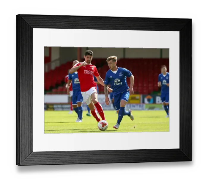 Framed Print : McAleny vs. Branco: A Pre-season Battle at Swindon Town's County Ground Framed Print : McAleny vs. Branco: A Pre-season Battle at Swindon Town's County Ground