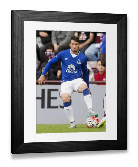 Framed Print : Everton's Bryan Oviedo in Pre-Season Action at Tynecastle Stadium vs Heart of Midlothian Framed Print : Everton's Bryan Oviedo in Pre-Season Action at Tynecastle Stadium vs Heart of Midlothian