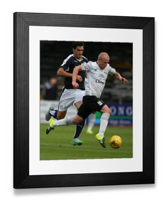 Framed Print : Pre-Season Friendly - Dundee v Everton - Dens Park Framed Print : Pre-Season Friendly - Dundee v Everton - Dens Park