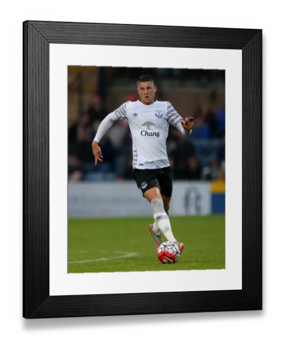 Framed Print : Everton's Ross Barkley in Action: Pre-Season Friendly at Dundee's Dens Park Framed Print : Everton's Ross Barkley in Action: Pre-Season Friendly at Dundee's Dens Park