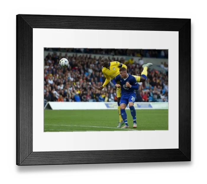 Framed Print : Battling for Control: Ross Barkley vs. Sol Bamba - Everton's Pre-Season Battle at Elland Road Framed Print : Battling for Control: Ross Barkley vs. Sol Bamba - Everton's Pre-Season Battle at Elland Road