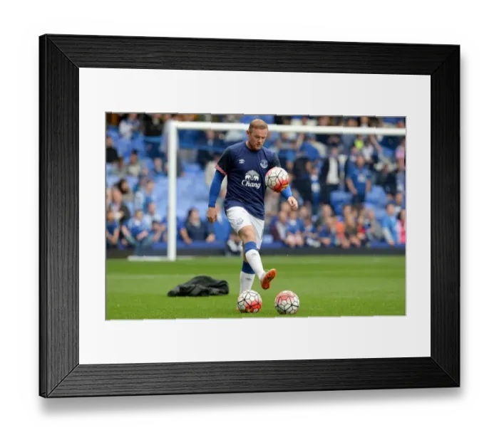 Framed Print : Rooney and Ferguson Reunited: A Pre-Season Friendly Encounter - Everton vs. Leeds United at Elland Road Framed Print : Rooney and Ferguson Reunited: A Pre-Season Friendly Encounter - Everton vs. Leeds United at Elland Road