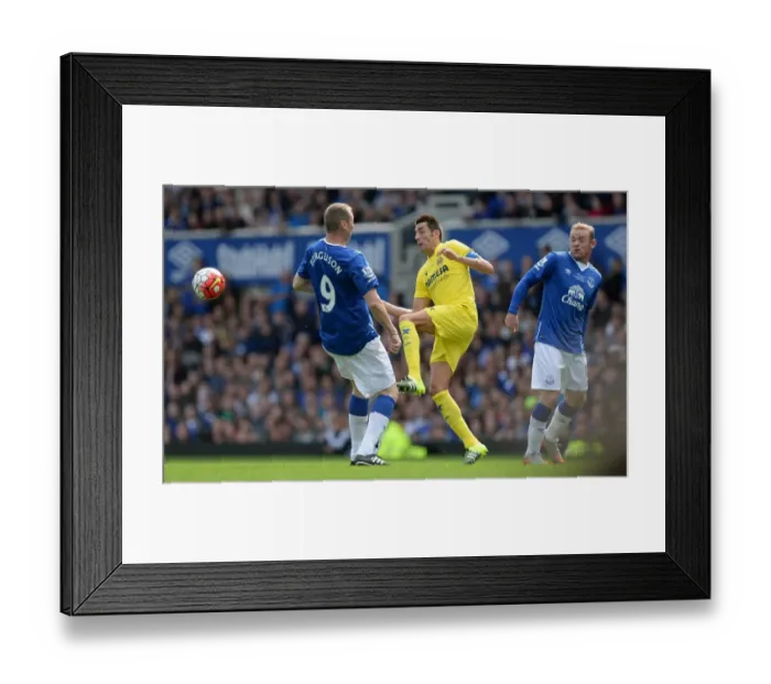 Framed Print : Rooney vs. Ferguson: A Football Rivalry Unfolds - Everton's Battle for the Ball (Pre-Season Friendly vs. Leeds United) Framed Print : Rooney vs. Ferguson: A Football Rivalry Unfolds - Everton's Battle for the Ball (Pre-Season Friendly vs. Leeds United)