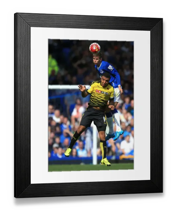 Framed Print : Clash at Goodison Park: A Battle for Supremacy - John Stones vs. Troy Deeney, Everton vs. Watford Framed Print : Clash at Goodison Park: A Battle for Supremacy - John Stones vs. Troy Deeney, Everton vs. Watford