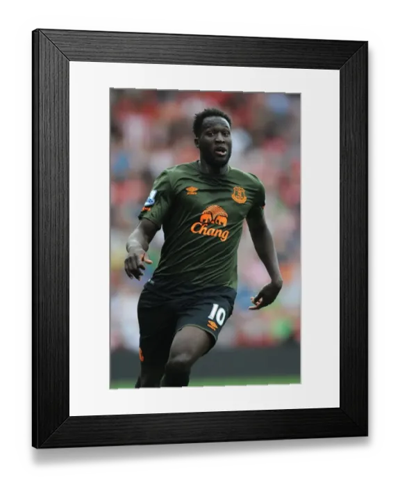 Framed Print : Everton's Lukaku in Action: Everton vs Southampton, Barclays Premier League - St Mary's Stadium Framed Print : Everton's Lukaku in Action: Everton vs Southampton, Barclays Premier League - St Mary's Stadium