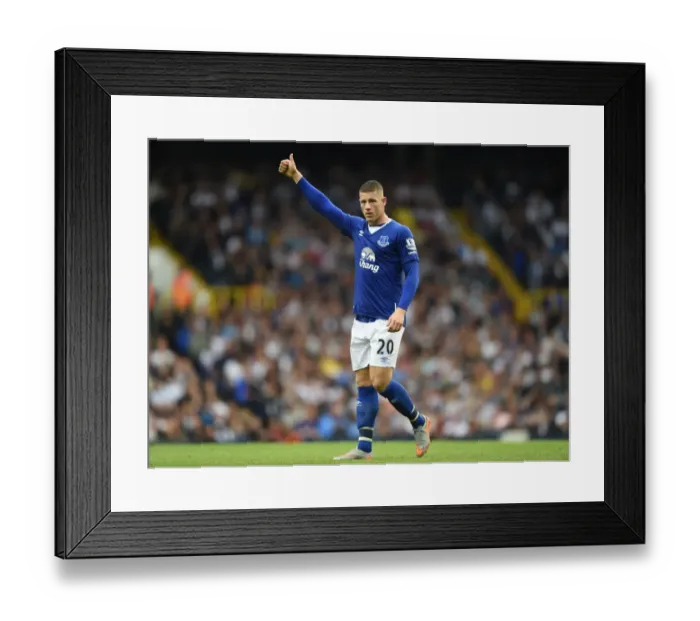 Framed Print : Ross Barkley in Action: Everton vs. Tottenham Hotspur, Premier League - White Hart Lane Framed Print : Ross Barkley in Action: Everton vs. Tottenham Hotspur, Premier League - White Hart Lane