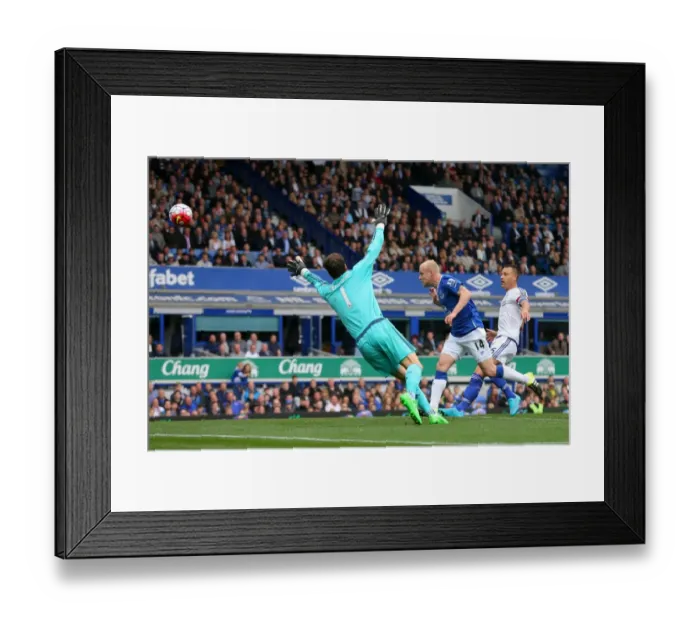 Framed Print : Naismith Strikes First: Everton vs. Chelsea at Goodison Park - Barclays Premier League Framed Print : Naismith Strikes First: Everton vs. Chelsea at Goodison Park - Barclays Premier League