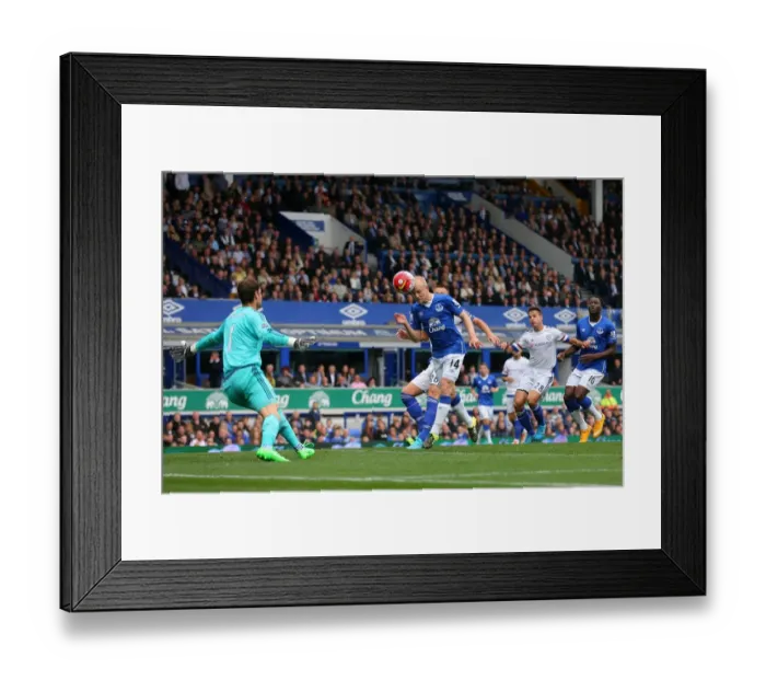 Framed Print : Steven Naismith Strikes First: Everton vs. Chelsea, Barclays Premier League, Goodison Park Framed Print : Steven Naismith Strikes First: Everton vs. Chelsea, Barclays Premier League, Goodison Park
