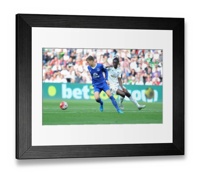 Framed Print : John Stones vs. Antonio Rodriguez: A Premier League Showdown at Swansea City's Liberty Stadium - Everton vs. Swansea Framed Print : John Stones vs. Antonio Rodriguez: A Premier League Showdown at Swansea City's Liberty Stadium - Everton vs. Swansea