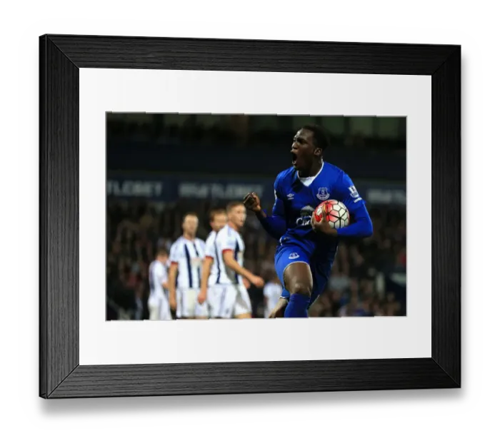 Framed Print : Lukaku's Equalizer: Everton Salvages Draw at The Hawthorns Against West Brom Framed Print : Lukaku's Equalizer: Everton Salvages Draw at The Hawthorns Against West Brom